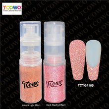 Load image into Gallery viewer, TCT-899 Reflective Flash Powder Ombre Nail Sprayer, 12 Colors Crystal Diamond Reflective Glitter Spray for Nail Art Makeup Crafts
