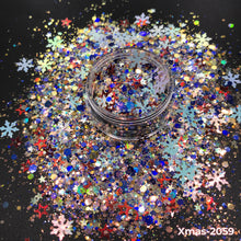 Load image into Gallery viewer, TCT-594 TCOWO Top Grade Shinning Holiday Chunky Glitter for Nail Art Tumbler Artware Handicraft Works Accessories
