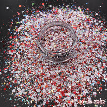 Load image into Gallery viewer, TCT-594 TCOWO Top Grade Shinning Holiday Chunky Glitter for Nail Art Tumbler Artware Handicraft Works Accessories
