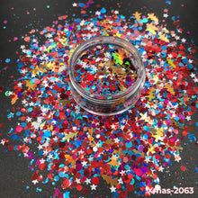 Load image into Gallery viewer, TCT-594 TCOWO Top Grade Shinning Holiday Chunky Glitter for Nail Art Tumbler Artware Handicraft Works Accessories
