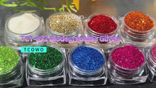 Load and play video in Gallery viewer, TCT-892 TCOWO Cosmetic Grade Biodegradable Glitter Powder | Eco-Friendly Plant Cellulose Bulk Glitter for Nails, Makeup &amp; Crafts
