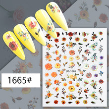 Load image into Gallery viewer, Self Adhesive Nail Strips Decal
