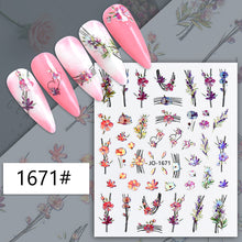 Load image into Gallery viewer, Self Adhesive Nail Strips Decal
