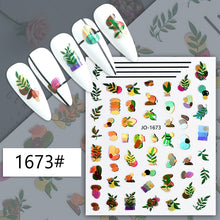 Load image into Gallery viewer, Self Adhesive Nail Strips Decal
