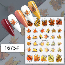 Load image into Gallery viewer, Self Adhesive Nail Strips Decal
