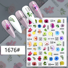 Load image into Gallery viewer, Self Adhesive Nail Strips Decal
