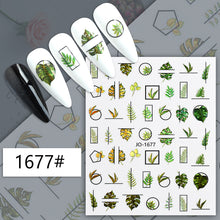 Load image into Gallery viewer, Self Adhesive Nail Strips Decal
