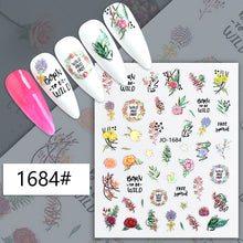 Load image into Gallery viewer, Self Adhesive Nail Strips Decal
