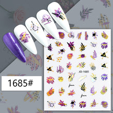 Load image into Gallery viewer, Self Adhesive Nail Strips Decal
