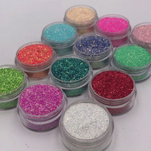 Load and play video in Gallery viewer, TCT-681 Chunky Nails Glitter High Brightness Rainbow Decoration 네일아트 Nagel Konst ネイル Festival Accessories DIY Wholesale Supplier
