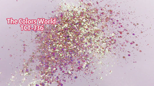 Holographic Cat Eyes Chunky Glitter