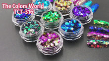 Load and play video in Gallery viewer, Chameleon Colors Shift Round Dot Glitter
