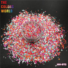 Load image into Gallery viewer, Matte Color Chunky Nail Glitter 
