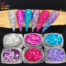 Load image into Gallery viewer, Laser Color Shift Nail Glitter 
