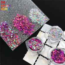 Load image into Gallery viewer, Laser Color Shift Nail Glitter 

