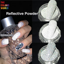 Load image into Gallery viewer, Reflective Colorful Flash Crystal Diamond Powder
