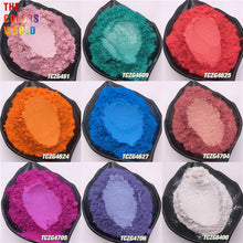 Load image into Gallery viewer, TCT-619 Pearlescent Pigment Mica Powder Nail Art Decoration Nail Polish Manicure Makeup Eyeshadow Eyeliner Festival Accessories
