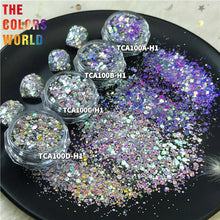 Load image into Gallery viewer,  Holographic Sliver Cat Eyes Glitter
