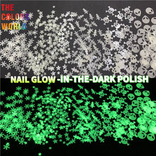 Load image into Gallery viewer, TCT-744 Luminous Glow in Dark Shape Glitter Long Last Glowing Noctilucent Glitter Shape
