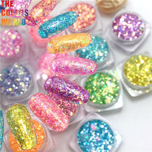 Holographic Irregular Rainbow Sparkle Glitter
