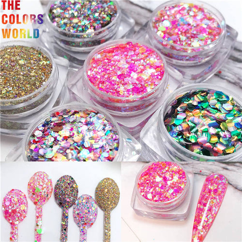 Mix Colors Nail Glitter