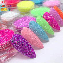 Load image into Gallery viewer, High Shining Rainbow Neon Colors Fine Glitter 
