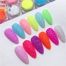 Load image into Gallery viewer, High Shining Rainbow Neon Colors Fine Glitter 
