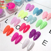 Load image into Gallery viewer, High Shining Rainbow Neon Colors Fine Glitter 
