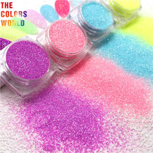 Load image into Gallery viewer, High Shining Rainbow Neon Colors Fine Glitter 
