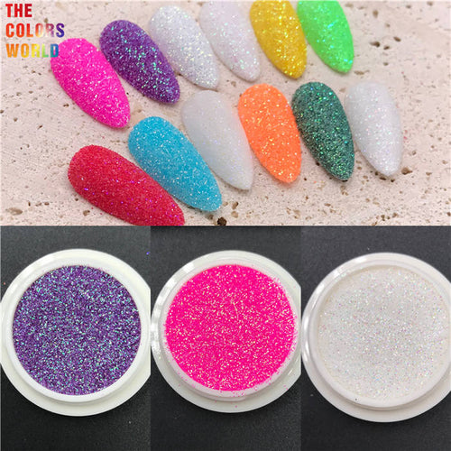 Iridescent Rainbow Color Fine Glitter
