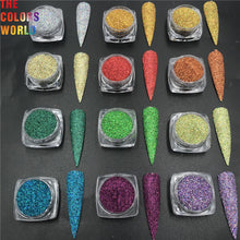 Load image into Gallery viewer, TCT-584 Cosmetic Grade Holographic Nails Glitter Holo ногти дизайн u&ntilde;as Henna Tattoo Lip Gloss DIY Manicure Festival Accessories
