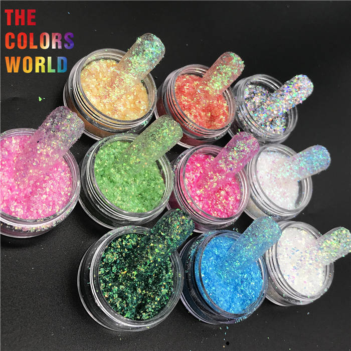 Cosmetic Iridescent Shards Iridescent Rainbow Nails Irregular Glitter – The  Colors World Glitter