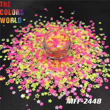 Load image into Gallery viewer, TCT-696 Spring Colors Nails Glitter Decoration Flowers uñas cekiny товары для маникюра

