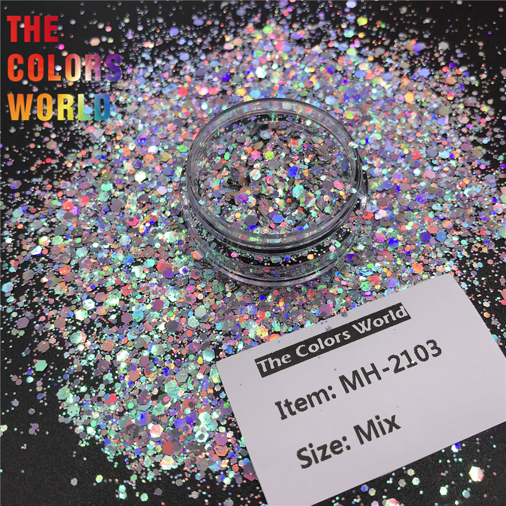 Laser Color Shift Nail Glitter 