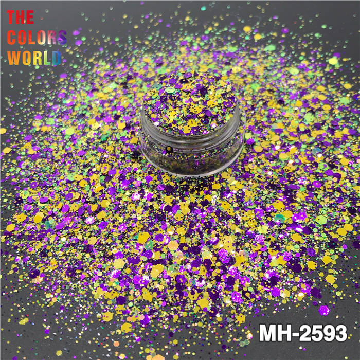 Halloween Colors Chunky Glitter