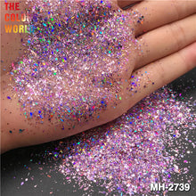 Load image into Gallery viewer, Mix Colors Laser Nails And Hair Glitter 
