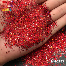 Load image into Gallery viewer, Mix Colors Laser Nails And Hair Glitter 
