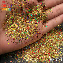 Load image into Gallery viewer, Mix Colors Laser Nails And Hair Glitter 
