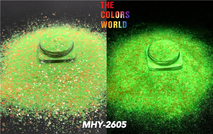 Glow In Dark Halloween Chunky Glitter