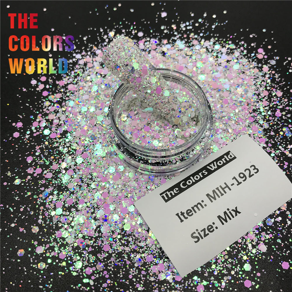 TCT-573 Chunky Nails Glitter Nail Art Decoration Маникюр коренастый Makeup 매니큐어 Tumbler Crafts DIY Manicure Festival Accessories