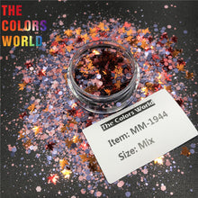 Load image into Gallery viewer, TCT-575 Autumn Color Nail Glitter Powder , Body Safe Glitter Non Toxic OEM
