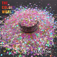 Load image into Gallery viewer, TCT-658 Valentine&#39;s Day Mix Nail Glitter Nail Art Decoration uñas маникюр 네일 Crafts DIY Accessories Festival Party Bulk Supplier
