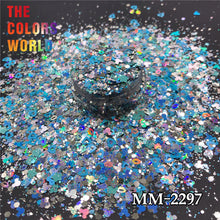 Load image into Gallery viewer, TCT-658 Valentine&#39;s Day Mix Nail Glitter Nail Art Decoration uñas маникюр 네일 Crafts DIY Accessories Festival Party Bulk Supplier
