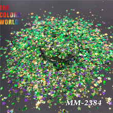 Load image into Gallery viewer, TCT-674 Mardi Gras Color Festival Make Up Glitter For Decoration Christmas Crafts
