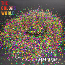 Load image into Gallery viewer, TCT-674 Mardi Gras Color Festival Make Up Glitter For Decoration Christmas Crafts
