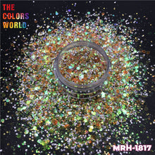 Load image into Gallery viewer, TCT-561 Chunky Rainbow Iridescent Rainbow Sparkle Glitter For Nails Lipstick PBT Material
