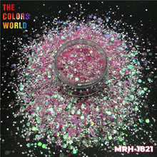 Load image into Gallery viewer, TCT-561 Chunky Rainbow Iridescent Rainbow Sparkle Glitter For Nails Lipstick PBT Material
