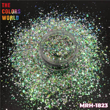 Load image into Gallery viewer, TCT-561 Chunky Rainbow Iridescent Rainbow Sparkle Glitter For Nails Lipstick PBT Material
