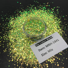 Load image into Gallery viewer, TCT-563 Chunky Colorful Nails Glitter Nail Art Decoration 청키 글리터 네일 아트 Nagel kKonst Tumbler Crafts Manicure Festival Accessories

