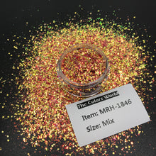 Load image into Gallery viewer, TCT-563 Chunky Colorful Nails Glitter Nail Art Decoration 청키 글리터 네일 아트 Nagel kKonst Tumbler Crafts Manicure Festival Accessories
